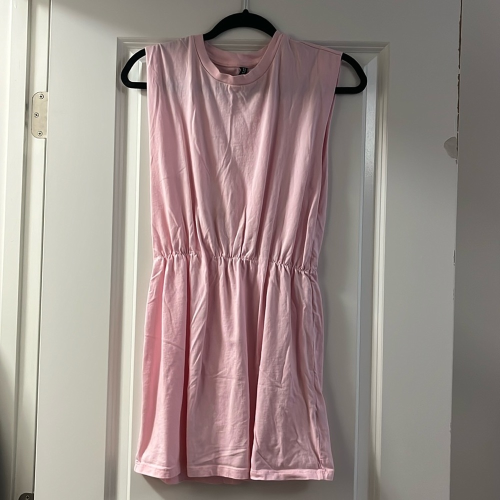 H&M Divided Pink Muscle Tank Dress